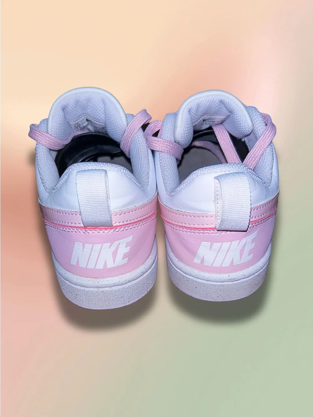 Nike Court Borough Low Recraft GS White Pink DV5456-105 Youth 3.5Y Shoes